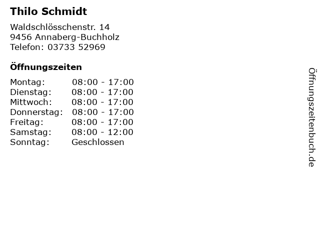 Wintec Autoglas - Thilo Schmidt in Annaberg-Buchholz: Adresse und Öffnungszeiten