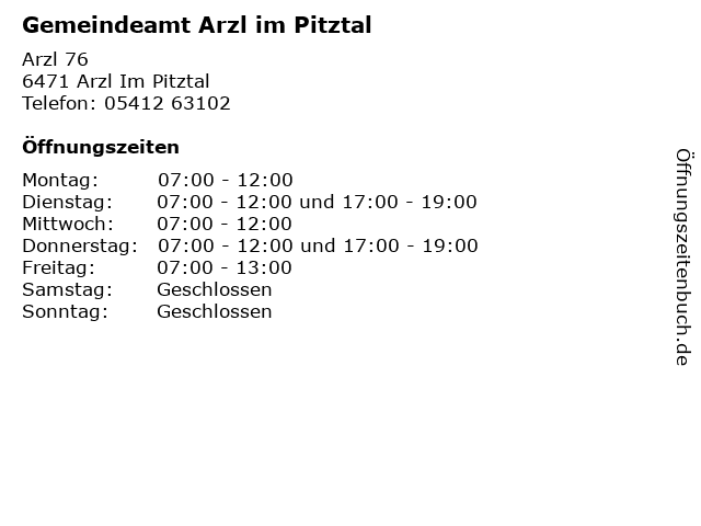 Dates Aus Arzl Im Pitztal