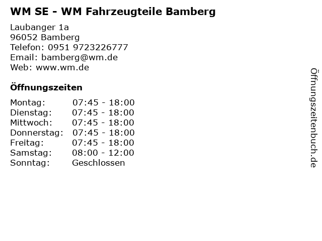 ᐅ Offnungszeiten Trost Auto Service Technik Se Laubanger 1a
