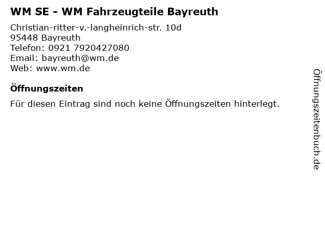 ᐅ Offnungszeiten Trost Auto Service Technik Se Chr Ritter V