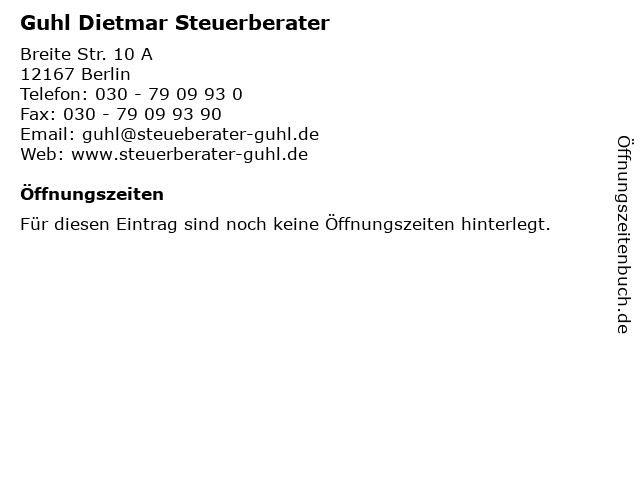 Guhl Steuerberater Guhl steuerberater