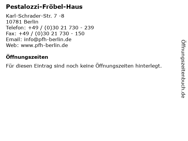 46+ nett Foto Pestalozzi Fröbel Haus - Pestalozzi Frobel Haus Pfh Landesbundnis Berlin Brandenburg : Zum pfh gehören eine fachschule für sozialpädagogik, eine fachoberschule.