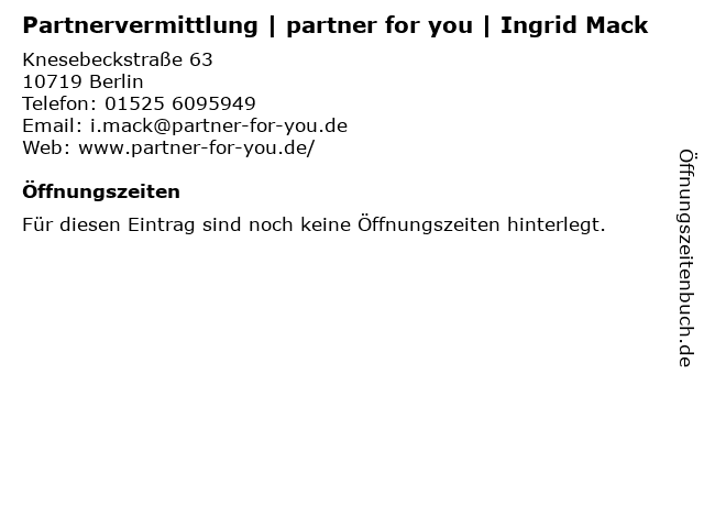 partner for you - Martina Resch GmbH