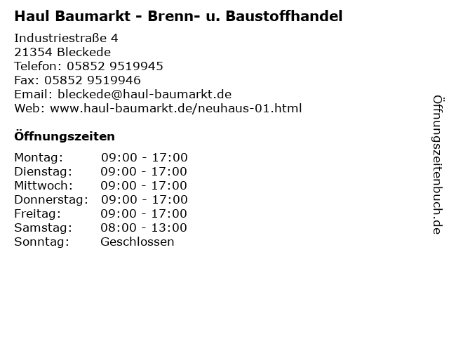 Baumarkt bleckede Baumarkt bleckede