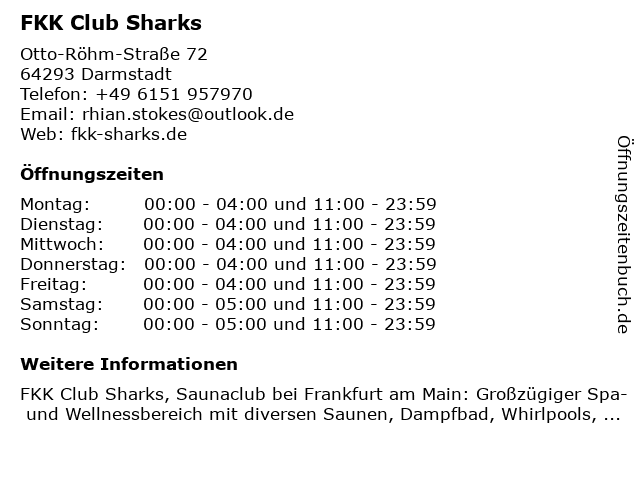 FKK CLUB SHARKS in Darmstadt - YouTube