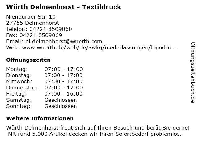 würth delmenhorst