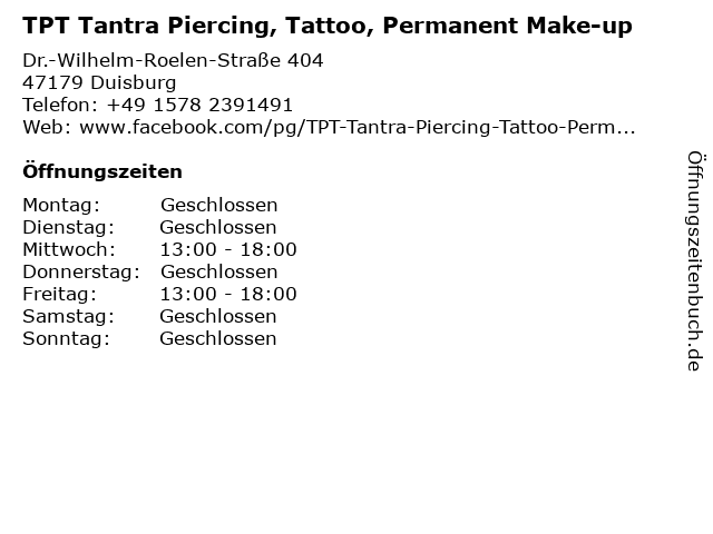 Tantra duisburg Massagen in