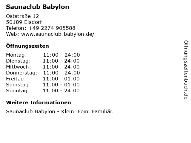 Babylon fkk club BABYLON Exclusive