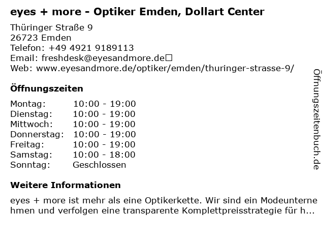 ᐅ Offnungszeiten Dollart Tabak Shop Gmbh Deutsche Post Filiale Thuringer Strasse 9 In Emden