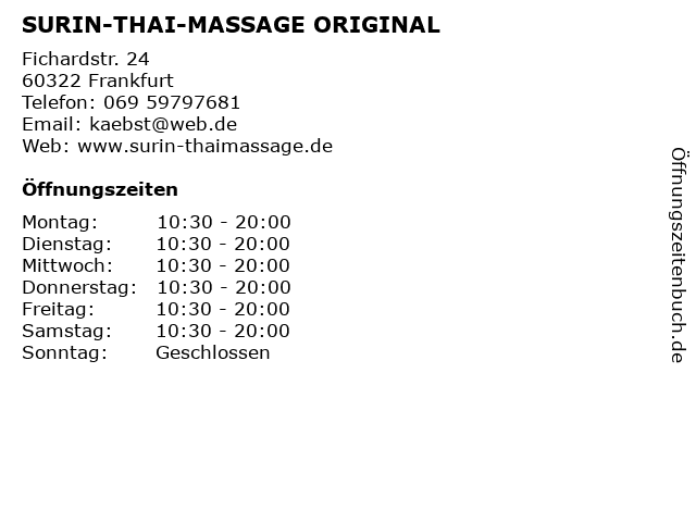 Massage surin thai Siam Classic