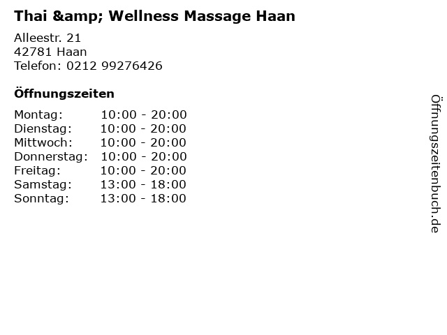 Thai massage haan Thai massage