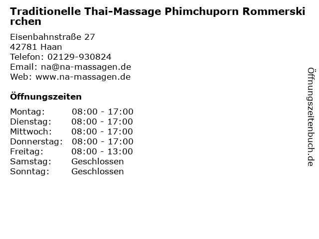 Thai massage haan