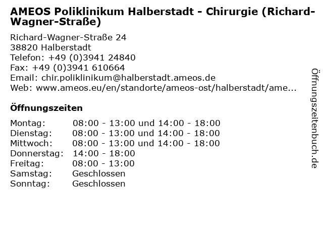 Poliklinikum halberstadt augenarzt