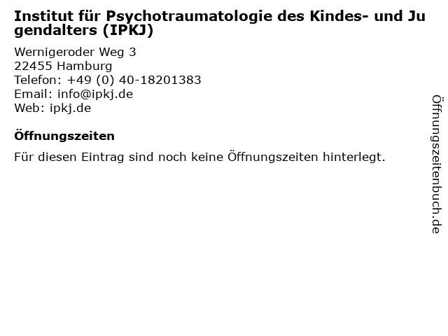 Dr. med. Andreas Krüger Facharzt für Kinder- und Jugendpsychiatrie in Hamburg: Adresse und Öffnungszeiten
