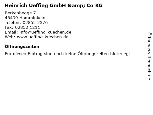 Kontakt Uefffing Kuchen Dingden