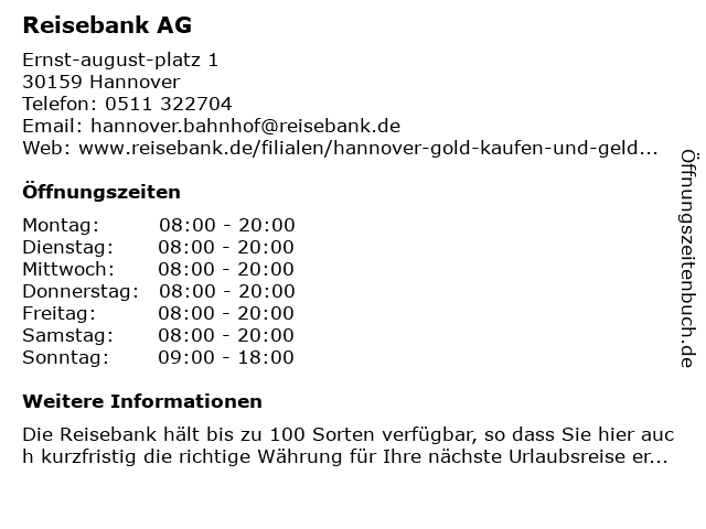 Reisebank Hannover