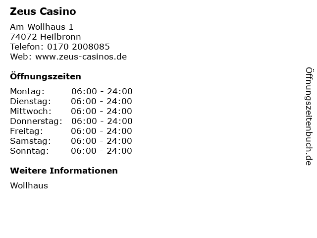 Zeus casino heilbronn Zeus casino heilbronn