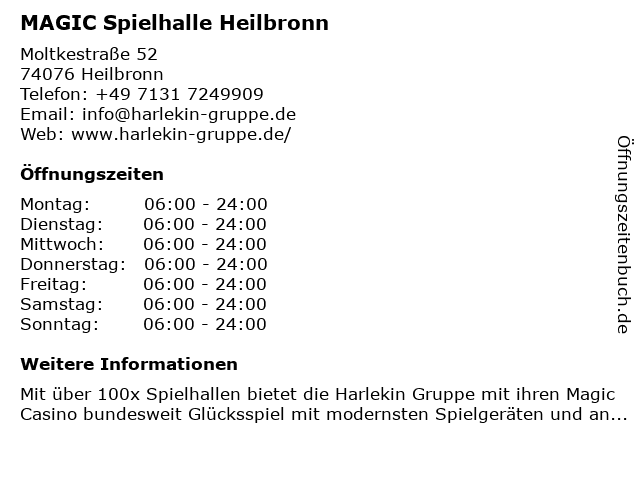 Casino Heilbronn Heute Offen