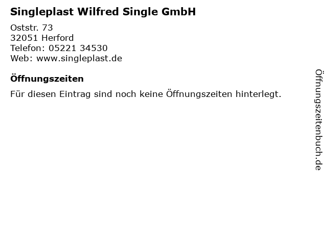 singleplast herford