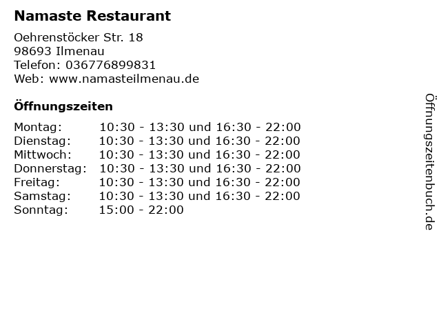 namaste ilmenau