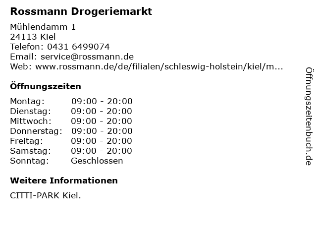 Rossmann  CITTI-PARK Kiel