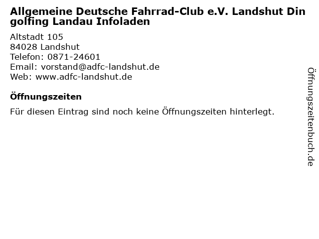 ᐅ Öffnungszeiten „Allgemeine Deutsche e.V
