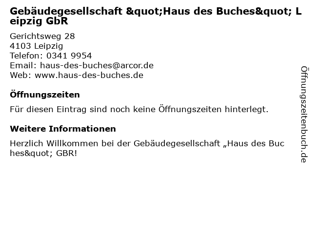 56 Best Images Haus Des Buches Leipzig : Mdm Online ...