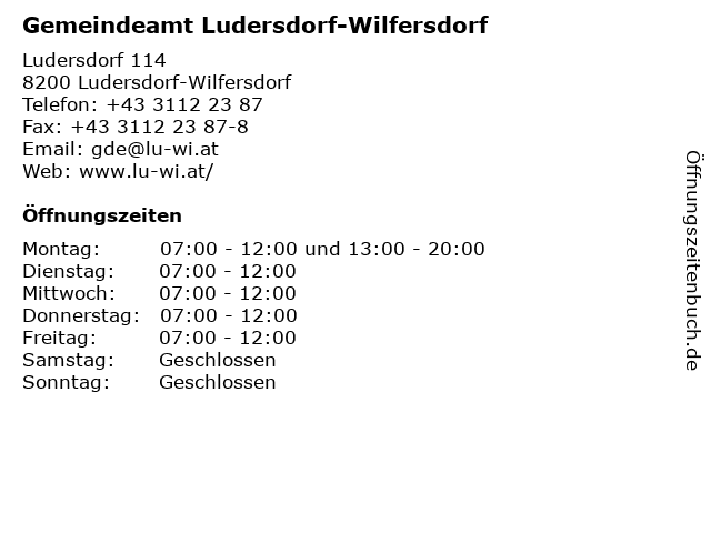 Treffen In Ludersdorf-wilfersdorf