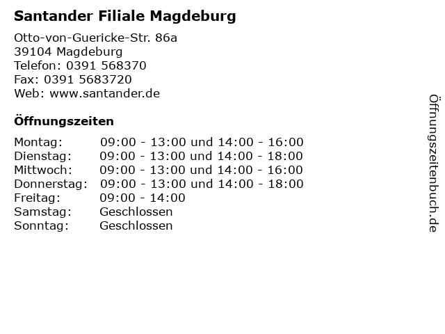 Santander Bank Magdeburg
