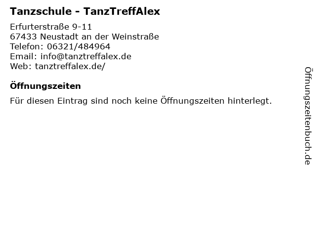 Tanzschule Nagel Mutterstadt Oeffnungszeiten