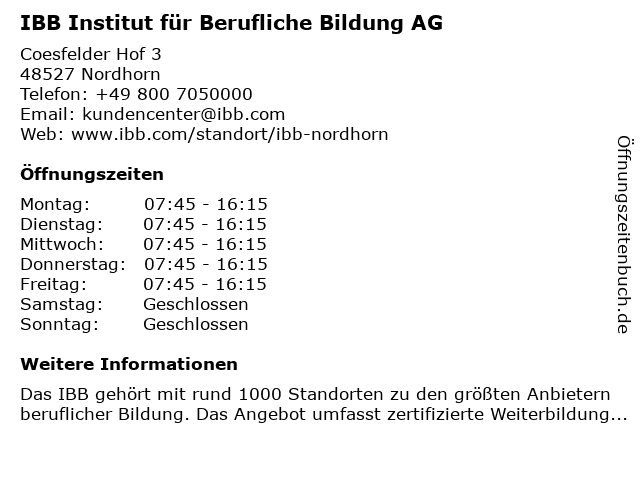 Ibb Stuttgart Institut Fur Berufliche Bildung Ag Landeshauptstadt Stuttgart