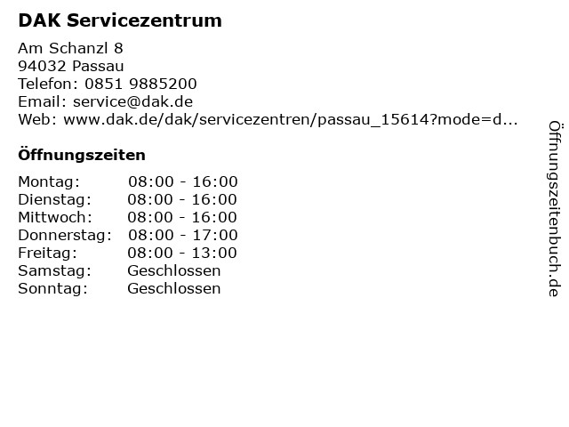 Dak freyung telefonnummer