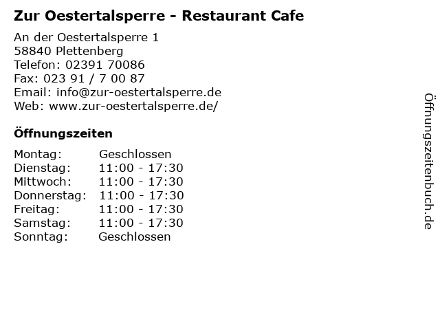 ᐅ Öffnungszeiten „Hotel Restaurant Cafe Zur ...