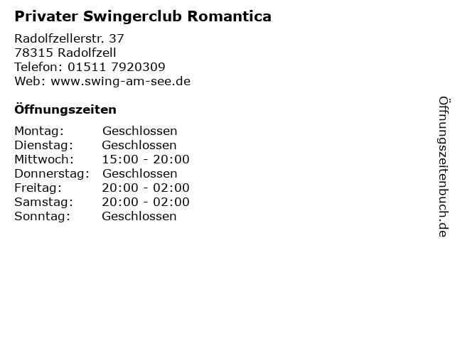 Swingerclub radolfzell