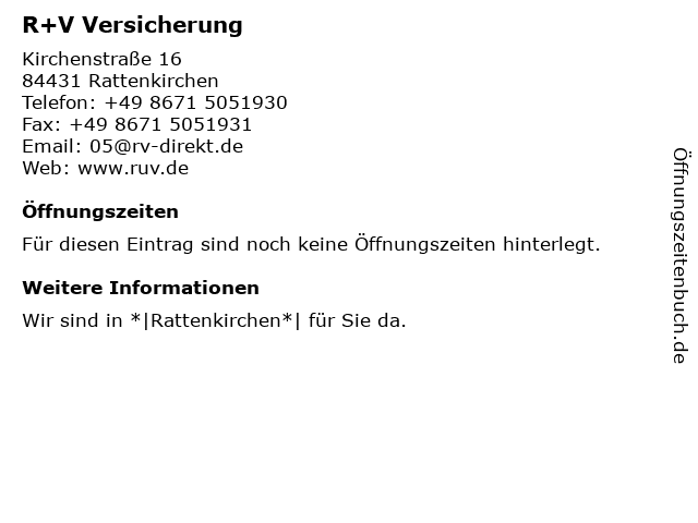 ᐅ Offnungszeiten Vr Meine Raiffeisenbank Eg Altotting Muhldorf