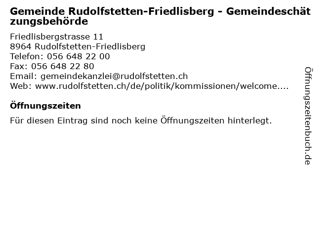 Single Börse Aus Rudolfstetten-friedlisberg