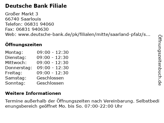 Deutsche Bank Saarlouis