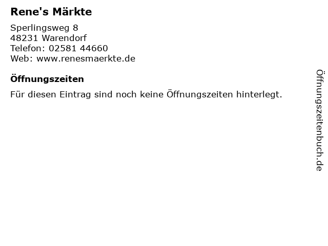 Renes märkte