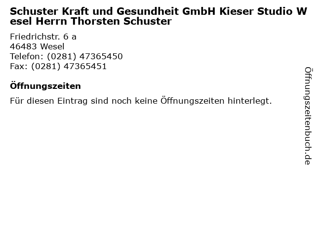 ᐅ Offnungszeiten Kieser Training Gmbh Betrieb Wesel