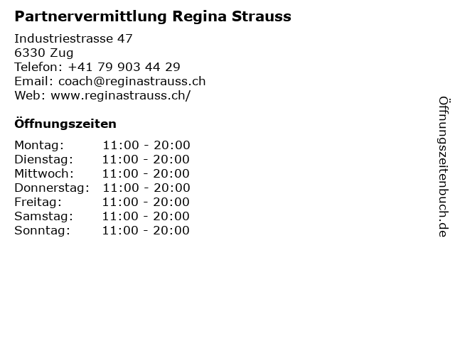 partnervermittlung regina